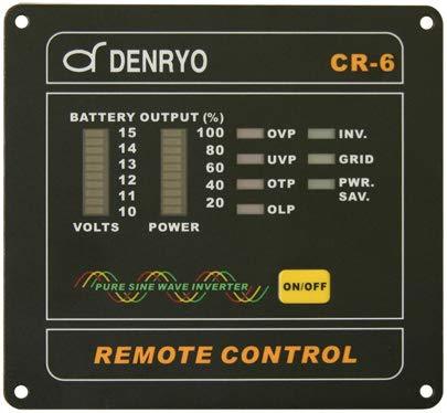 電菱 正弦波インバータ リモートコントローラCR-6-24V denryo