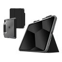 STM Dux Plus Apple iPad Pro (10.5") 第10世代 ケース 高耐久スマートケース Apple Pencilホルダー付き 瞬時オンオフマグネットカバー 人間工学 耐衝撃 丈夫 背面透明
