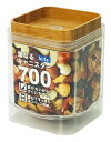 ビッテ(biite)重なるキャニスター バンブー (700ml, スクエア) 保存 容器 収納 食品 食器 棚(3)