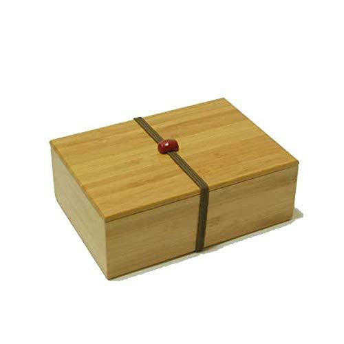 【公長齋小菅】 積層一段弁当箱 赤