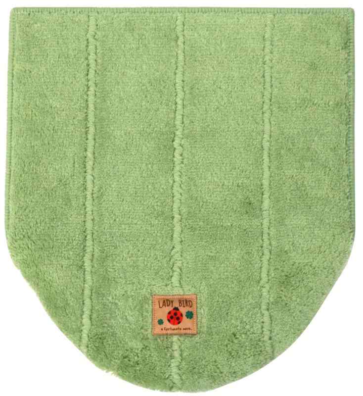 ヨコズナクリエーション(Yokozuna) ヨコズナ シャンフル U型 O型 洗浄暖房 兼用 トイレ フタカバー グリーン