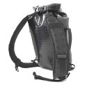 旅行用洗濯袋 Scrubba Washbag スクラバ ウォッシュバッグ 便利トラベルグッズ キャンプ 携帯用洗濯袋 ウォッシュキット (リュック, ブラック)