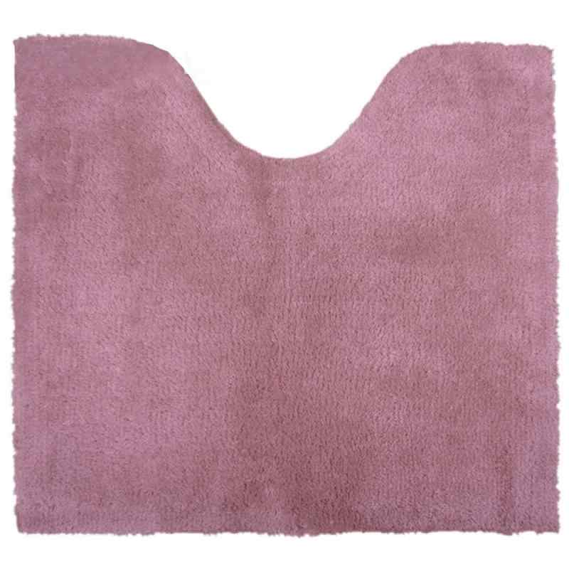ヨコズナクリエーション カラーショップ トイレ足元マット スモークピンク 60×55cm