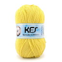 毛糸 ソックヤーン Opal オパール KFSコットン 4ply(4本撚り) コットン混 KFS249.レモン(3)