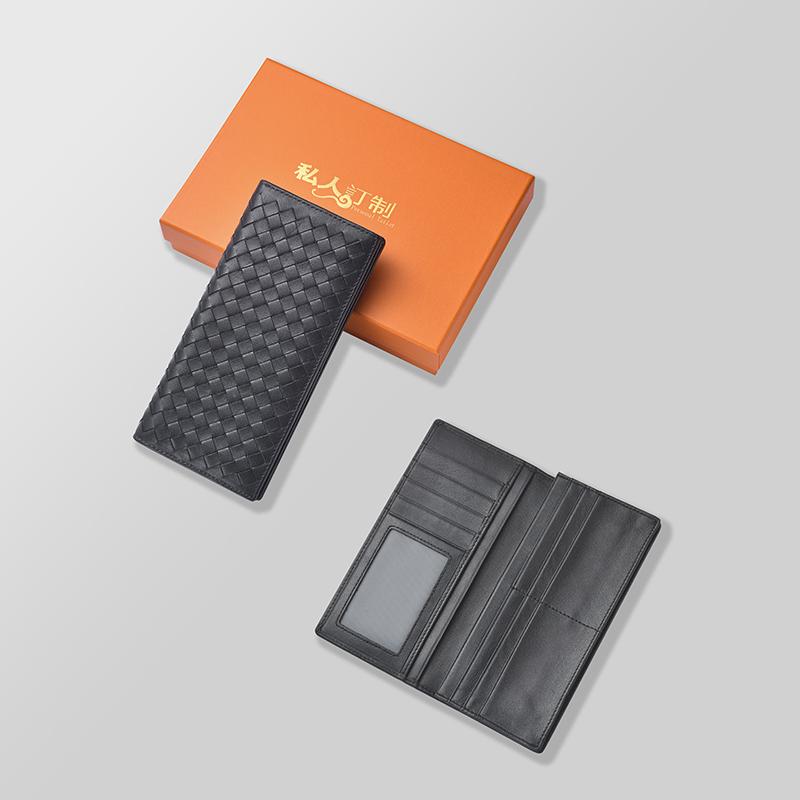 小銭入れ ウォレット カード入れ ラウンドファスナー 多機能 レザー財布 財布 長財布 な 手編みの 柔らかい シープスキン ロングウォレット 革大容量 マルチ カードスロット メンズ レディースの 財布 カードホルダー フォトクリップ