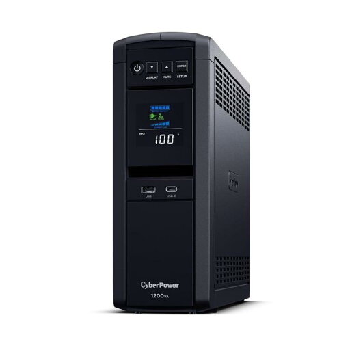 CyberPower (サイバーパワー) CP1200PFCLCDJP 無停電電源装置 UPS ラインインタラクティブ給電/正弦波 1200VA/780W ホームオフィス向け 角度調節可能カラー液晶画面付 3年 CyberPower (サイバーパワー) CP1200PFCLCDJP 無停電電源装置 UPS ラインインタラクティブ給電/正弦波 1200VA/780W ホームオフィス向け 角度調節可能カラー液晶画面付 3年