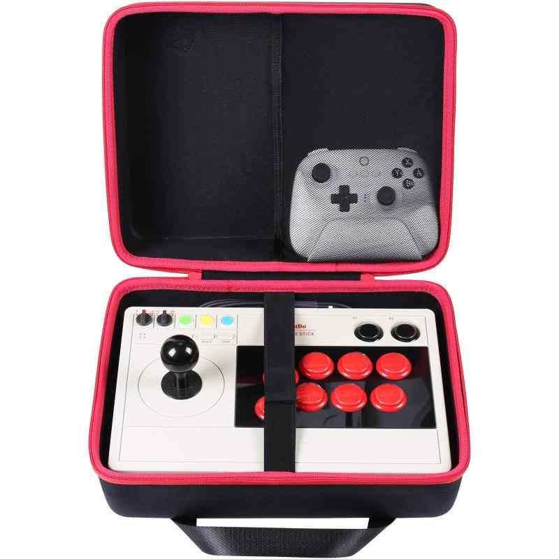 8Bitdo Arcade Stick/8Bitdo Ultimate ポータブル専用収納ケース 大容量 防水 8Bitdo Bluetooth アーケードスティック 8Bitdo Arcade Stick For Xbox Seriesとアクセサリー用