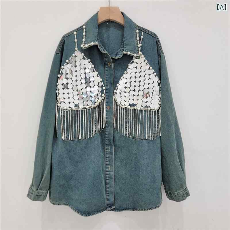 デニム シャツ ブラウ