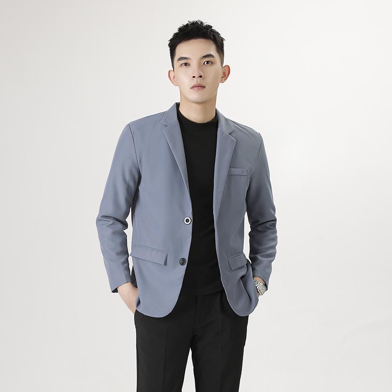 カジュアル 通勤 仕事 メンズ ジャケット スーツ メンズ 秋 ビジネス カジュアル クール ハイエンド スーツ