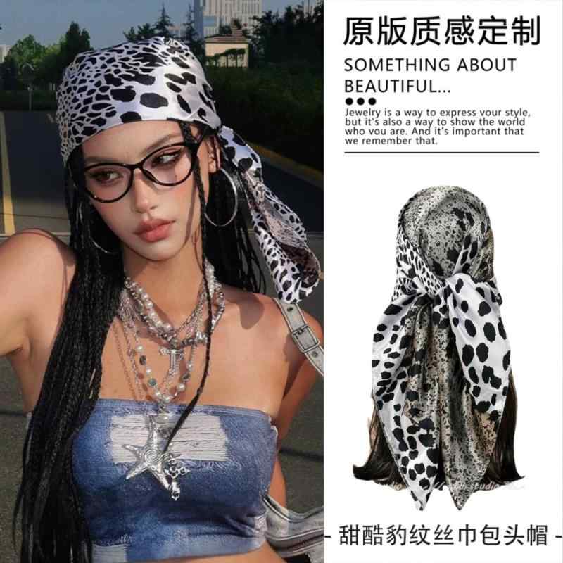 かわいい かっこいい アクセサリー バンダナ おしゃれ ヘアバンド ミレニア ル 世代の ホット ガールの..