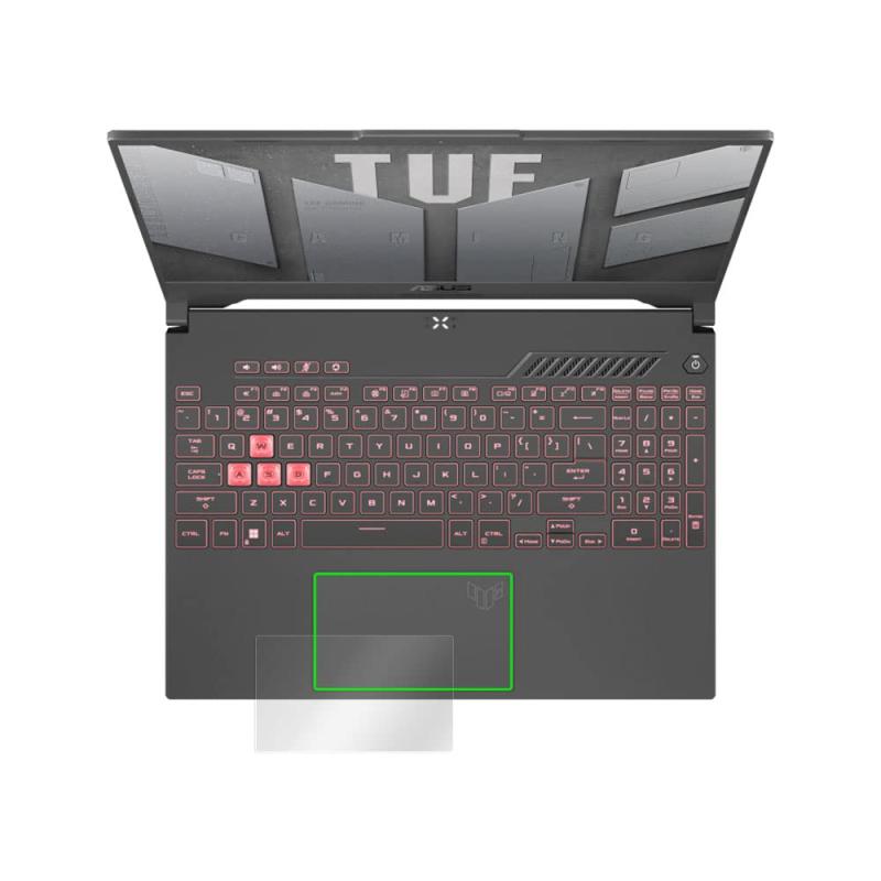 ミヤビックス ASUS TUF Gaming A15 (2022) タッチパッド 用 保護 フィルム 日本製 OverLay Protector