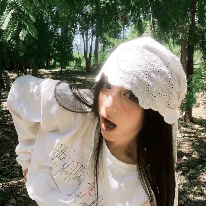 かわいい かっこいい アクセサリー バンダナ おしゃれ ヘアバンド 夏 年齢を 軽減 する 韓国 レース 刺..