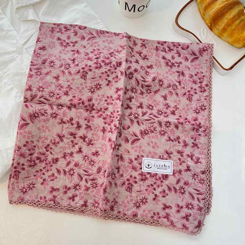 かわいい かっこいい アクセサリー バンダナ おしゃれ ヘアバンド 綿 麻の 小さい 正方形の スカーフ ..