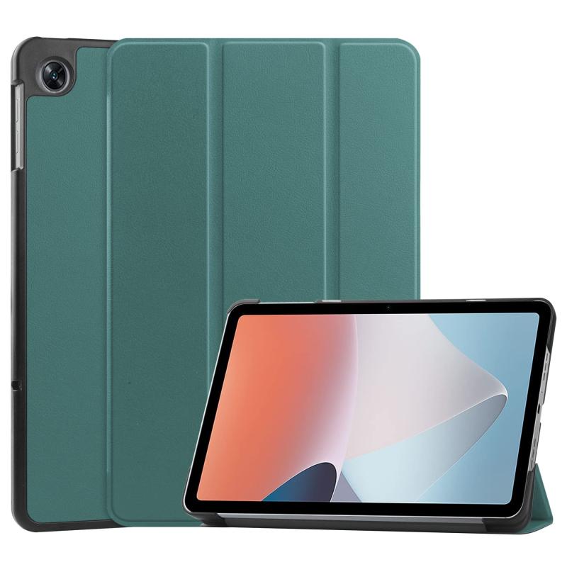 Huos OPPO Pad Air 10.3インチ カバー ケース タンドケース 三つ折り マグネット開閉式 スタンド機能 折り畳み 薄型 衝撃吸収 超軽量 タブレット用