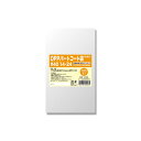 【ケース販売】HEIKO ポリ袋 OPPパートコート袋 #40 14-24 006760924 1ケース(100枚入×60袋 合計6000枚)