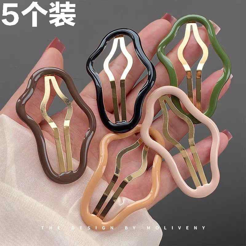 エレガント ヘアアレンジ 上品 清楚 おしゃれ ヘアピン ヘアクリップ ヘア ピン クリップ 切れ 毛 女性 前髪 ワン ライン サイド 雲 BB クリップ後 頭部