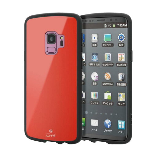エレコム Galaxy S9 ケース SC-02K / SCV38 TOUGH SLIM タフスリム 耐衝撃×薄型 TPUとポリカーボネートで強力に保護 レッド PM-GS9TSLRD エレコム Galaxy S9 ケース SC-02K / SCV38 TOUGH SLIM タフスリム 耐衝撃×薄型 TPUとポリカーボネートで強力に保護 レッド PM-GS9TSLRD