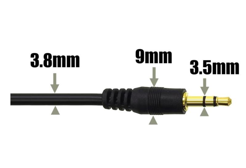 APS ANE:AUDIO ブラック 10m(1000cm) ステレオミニプラグ ヘッドホン イヤホン 延長コード 延長ケーブル (オスメス) 金メッキ端子 プラグ径 3.5mm 3極タイプ しなやかな感触のシリコンゴムコード使い