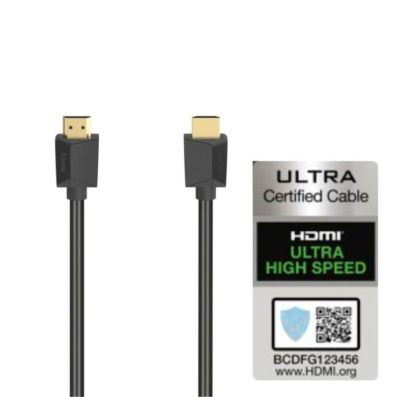 hama ドイツ 8K60P対応HDMIケーブル 1m