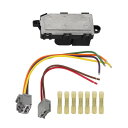 TUCKBOLD ダッジに対応ダートL4 1.4L 2014-2016用HVACブロワーモーターレジスタ68225054AAヒーターブロワーレジスタブラックシルバートーン。(2)