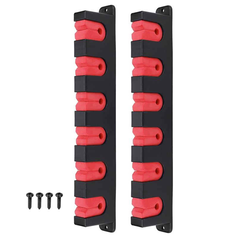 NOELAMOUR ロッドスタンド 釣り竿ラック 壁掛け 6本収納 釣り竿たて 竿たて 釣り竿 収納