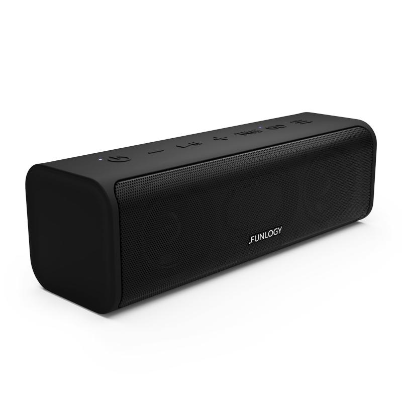 FUNLOGY Portable2（スピーカー/ポータブルスピーカー）【防水対応/小型/Type-C 充電式/バッテリー 内..