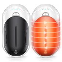 OUTJUT 充電式カイロ 電気カイロ【新登場・分離式カイロ・超軽量】 ハンドウォーマー 2秒急速発熱 3階段温度調節 6000mAh容量 USB超高速充電 薄...