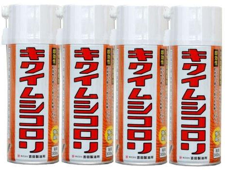 キクイムシ駆除用殺虫剤 キクイムシコロリ 300ml×4本