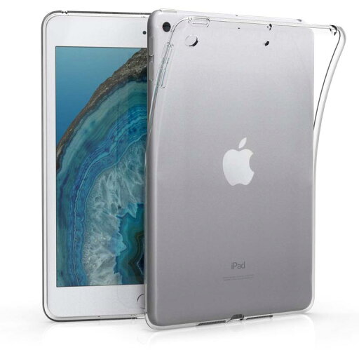 kwmobile タブレットケース Apple iPad Mini 5 (2019)対応 ケース - タブレットカバー TPU シリコン 保護 黒色/透明 kwmobile タブレットケース Apple iPad Mini 5 (2019)対応 ケース - タブレットカバー TPU シリコン 保護 黒色/透明