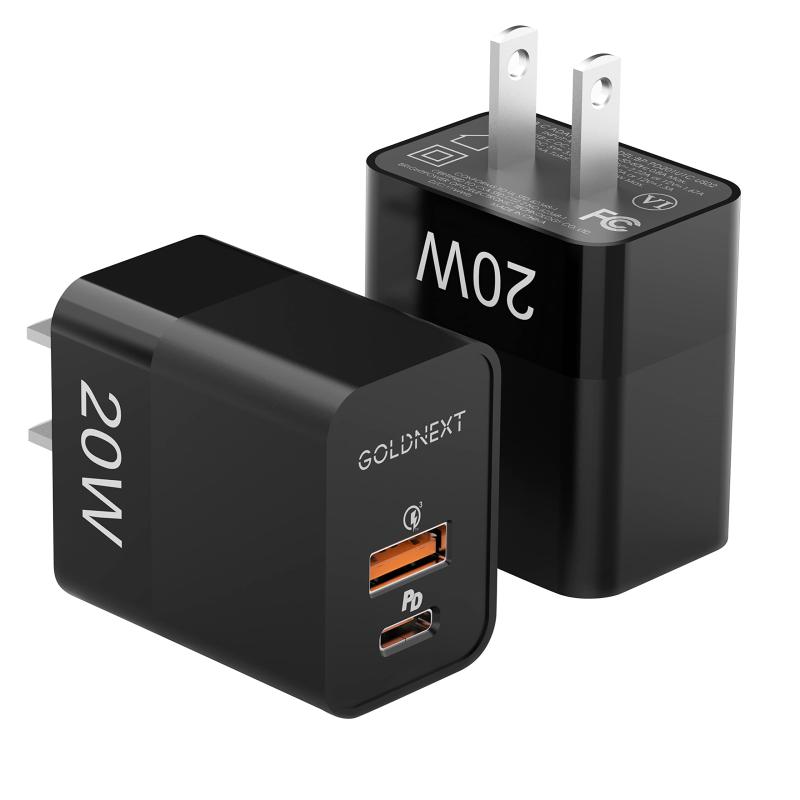 ڥC2ĥåȡGOLDNEXT 20W PD ®Ŵ 2ݡUSB-C/Type-C ®Ŵ  ®Ŵ PSE...