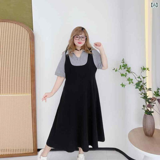 カジュアル ワンピース シンプル 大きいサイズ 260 ジン カレッジ ドレス 太った イン 大きめ サイズ レディース 服 mm 弓の 半袖 リトル ブラック カジュアル ワンピース シンプル 大きいサイズ 260 ジン カレッジ ドレス 太った イン 大きめ サイズ レディース 服 mm 弓の 半袖 リトル ブラック