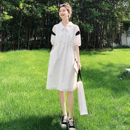 カジュアル ワンピース シンプル 大きいサイズ かわいい 白い ドレスの 女性 2025夏型 スーパー フェアリーの 森の スリム シャツ スカート カジュアル ワンピース シンプル 大きいサイズ かわいい 白い ドレスの 女性 2025夏型 スーパー フェアリーの 森の スリム シャツ スカート