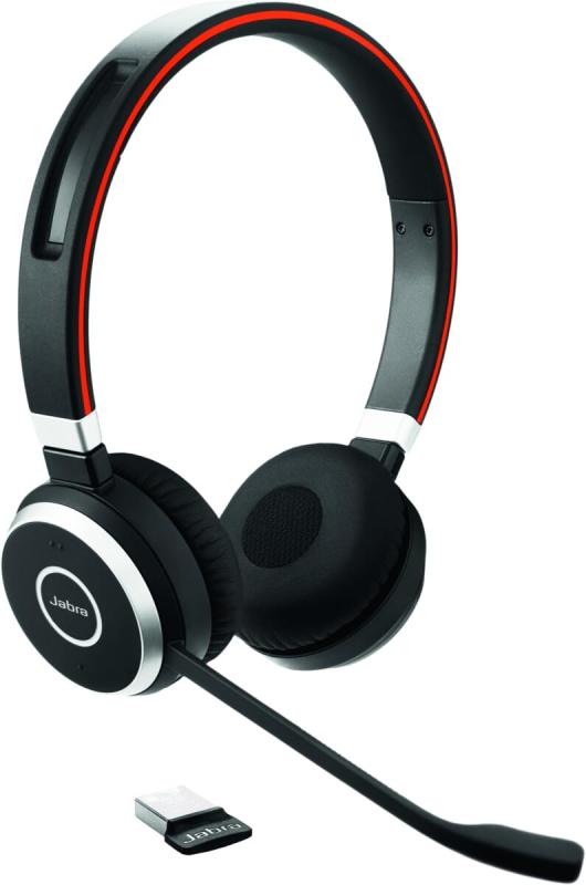 Jabra Evolve 65 SE MS Stereo Bluetooth ワイヤレス ヘッドセット 6599-833-309