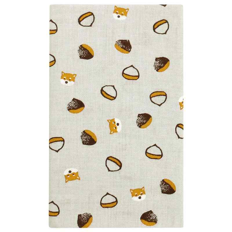 濱文様 てぬぐい 豆栗豆柴(3)