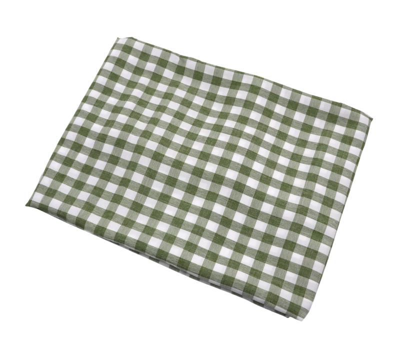 音部 カチオンチェック 枕カバー モスグリーン 43×63cm