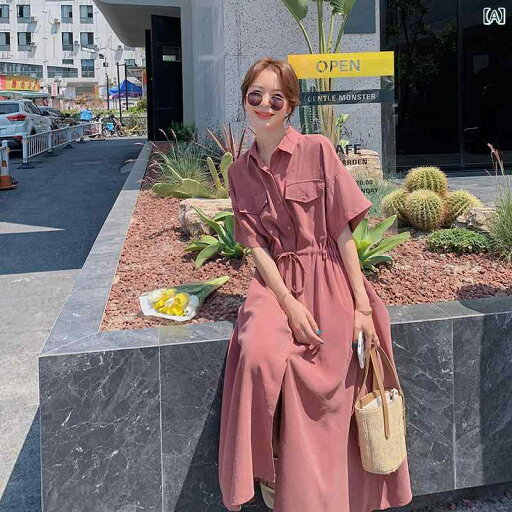 カジュアル ワンピース シンプル 大きいサイズ 女性用 大きいサイズ ドレス 200ポンド スリム 2025夏 韓国 mm ゆったり お腹 カバー ロング シャツ カジュアル ワンピース シンプル 大きいサイズ 女性用 大きいサイズ ドレス 200ポンド スリム 2025夏 韓国 mm ゆったり お腹 カバー ロング シャツ