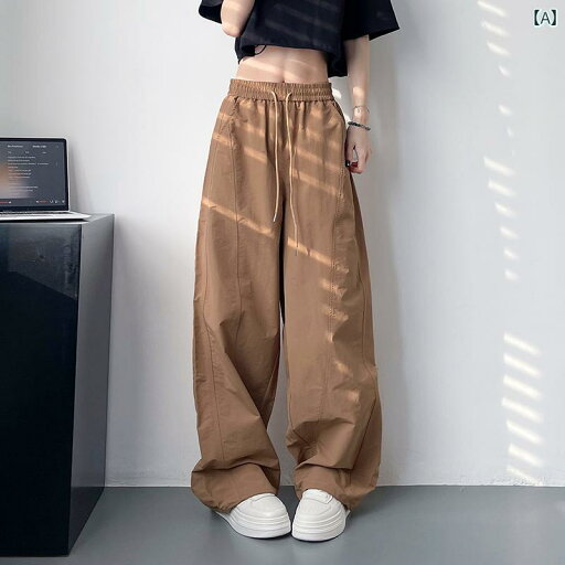 ワイドパンツ レディース涼しい素材ウエスト楽ちんパンツ 体型カバー 夏服ゴム入り ワイドパンツ レディース涼しい素材ウエスト楽ちんパンツ 体型カバー 夏服ゴム入り
