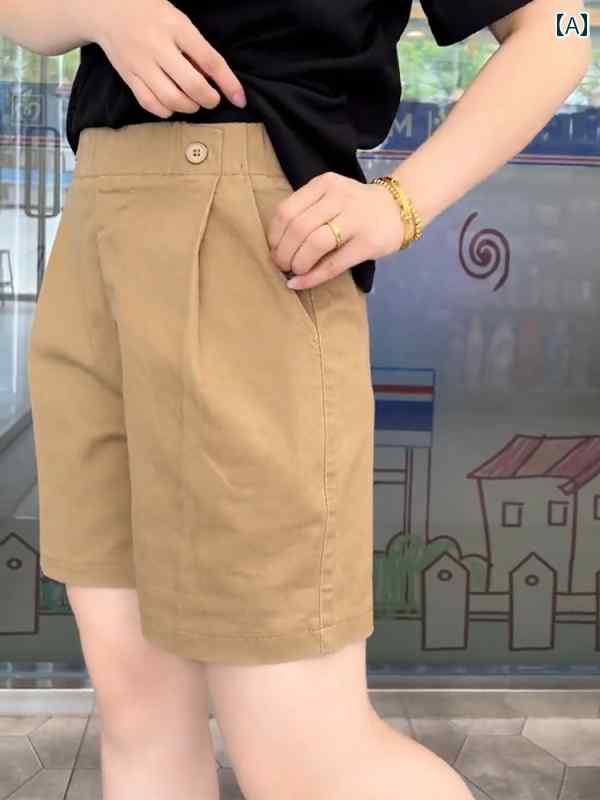 ワイドパンツ レディース涼しい素材ウエスト楽ちんパンツ 体型カバー 夏服ゴム入り