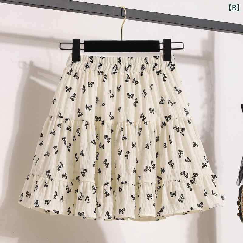 カジュアル ミニ丈スカート Aライン 脚長効果 ウエストゴム 楽ちん 大人女子 夏コーデ