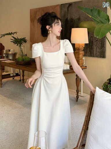今だけSALE 上品 体型カバー 大人かわいい 女性用 ホワイト 半袖 ワンピース 夏の ティーブレイク フレンチスタイル 小さい サイズ 高級 感 ウエスト 丈 スリム 小さめの ロング スカート 今だけSALE 上品 体型カバー 大人かわいい 女性用 ホワイト 半袖 ワンピース 夏の ティーブレイク フレンチスタイル 小さい サイズ 高級 感 ウエスト 丈 スリム 小さめの ロング スカート