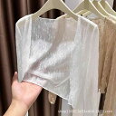 ボレロ フォーマル ショート丈 カーディガン 夏の サスペンダー スカートの 外は ストールの レディース 薄手 タイプの 日焼け防止の ブラウスの 長袖の 肩の カーディガンの レースの 小さい コートの 上着を 掛けます。