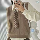 レディース セットアップ ジャケット JK 制服 学院 風 三点 セット 秋冬 ファッション 外 着 ニット ベスト 女子 学生 シャツ 半身 スカート