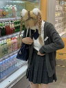 レディース セットアップ ジャケット 式 jk ニットの 制服を セット します。
