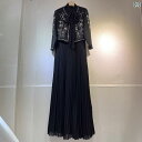 レディース セットアップ ジャケット 欧米の 重 工の ビーズには レディース 春の ショート ジャケット コートが 2つ。
