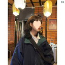 レディースワイドパンツ シンプル 大人カジュアル アメリカ レトロ 野球 服の 女性 春秋型 韓国 ゆったりした 百合の シンプル ジャケット 街頭の 男女の 工 装の コート
