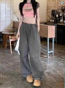 カーゴパンツ レディース ワイドパンツ アメリカ レトロ 傘 兵の 服装の ズボンの レディース 夏の 薄手 タイプの 速乾の スポーツの ズボンの ゆったりしている 感じの 広 足の ズボンは 地の ズボンを 引きずっています。