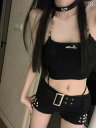 デニムパンツきれいめ ストレート ハイウエスト ネットの 赤い 黒色の 低い 腰の 包みの 尻の 顕の ギャルの スーパーの 半 ズボンの レディース 修身の な 欲の 風の スタッズの 小さい 背の ジーパンの 熱い ズボン
