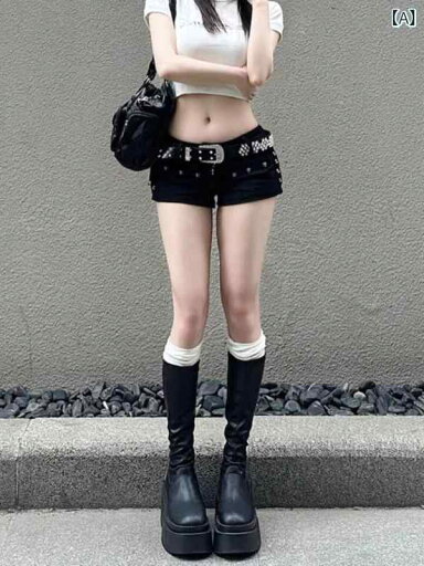 デニムパンツきれいめ ストレート ハイウエスト アメリカ Y2K ホット ガール ミレニアム スタイル ホット パンツ 女の子 夏 レトロ ローウエスト スリムフィット a ライン デニム スーパー ショート パンツ デニムパンツきれいめ ストレート ハイウエスト アメリカ Y2K ホット ガール ミレニアム スタイル ホット パンツ 女の子 夏 レトロ ローウエスト スリムフィット a ライン デニム スーパー ショート パンツ