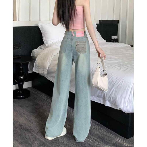 レディース デニムパンツ ワイド レディース デニムパンツ ワイド 2024 秋型 ワイド ジーンズの 女性は 腰が ゆったりしていて 痩せています。 レディース デニムパンツ ワイド レディース デニムパンツ ワイド 2024 秋型 ワイド ジーンズの 女性は 腰が ゆったりしていて 痩せています。