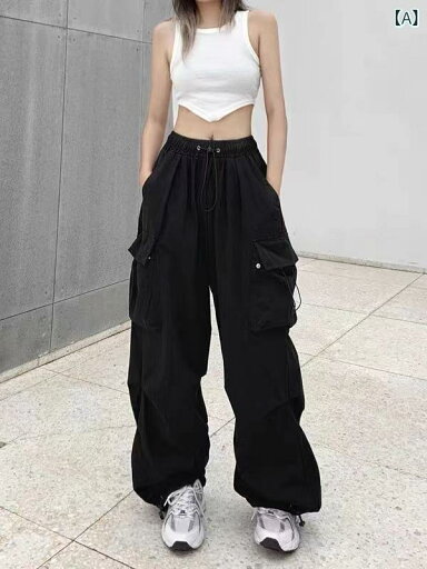 カーゴパンツ レディース ワイドパンツ アメリカ レトロ 工 装 カジュアル パンツ レディース 夏には ストレートの 垂直 感の ある 足の ズボンが ゆったりしている ワイド パンツ カーゴパンツ レディース ワイドパンツ アメリカ レトロ 工 装 カジュアル パンツ レディース 夏には ストレートの 垂直 感の ある 足の ズボンが ゆったりしている ワイド パンツ